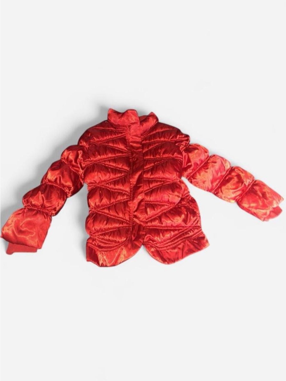 Gymboree Shiny Red Quilted Puffer Jacket